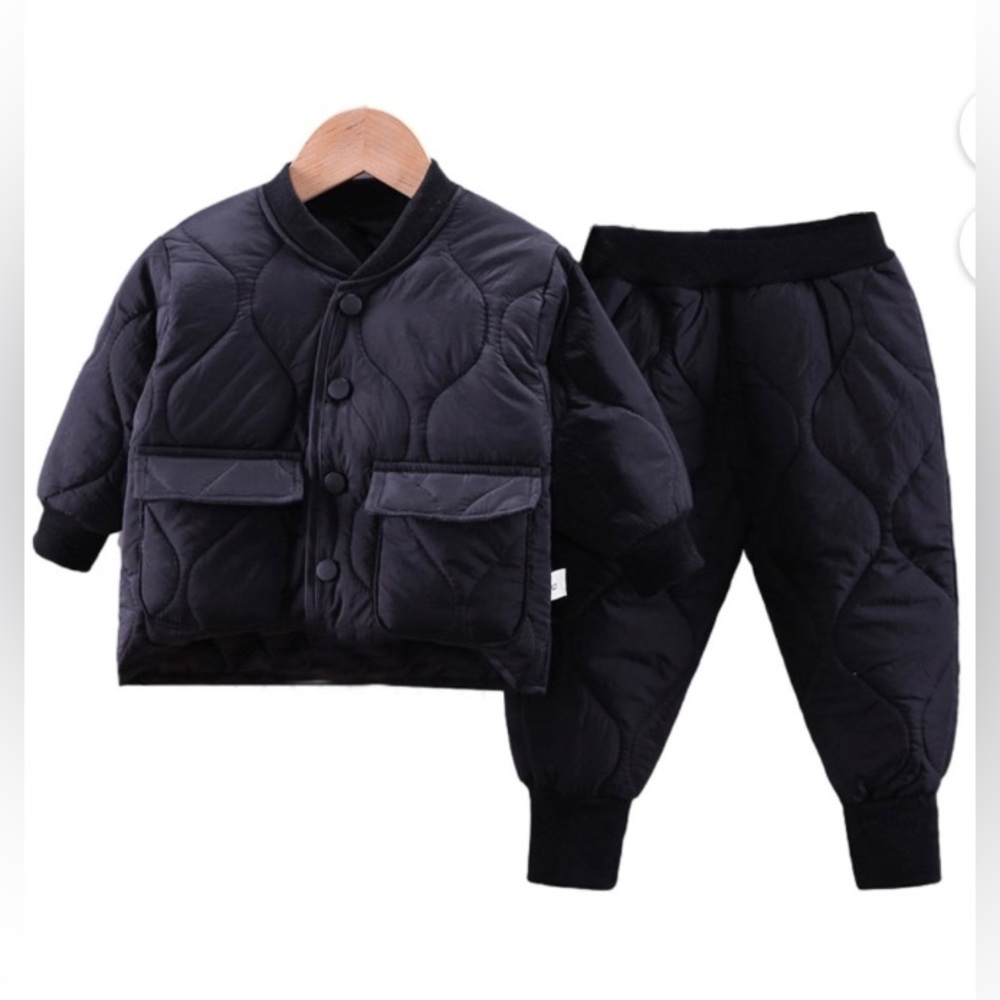 Unisex Kids Baby Lightweight Breathable Jacket & Pants Fall Outfit